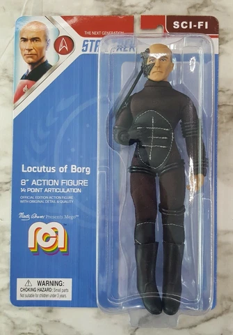 Star Trek The Next Generation Locutus of Borg Picard 8" MEGO Action Figure Cover