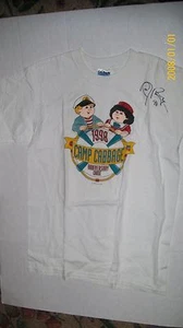 xavier roberts CABBAGE PATCH KIDS convention TEE SHIRT CAMP CABBAGE 98 HANDSIGNE - Picture 1 of 6