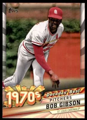 2020 Topps Decade's Best Bob Gibson #DB31 - Image 1 of 2