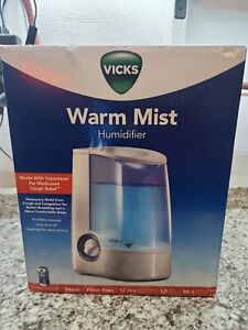 Vicks Warm Mist Humidifier, Small to Medium Rooms, 1 Gallon Tank – Vaporizer and