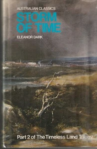 AUS FICTION , HC-DJ , STORM OF TIME by ELEANOR DARK , AUSTRALIAN CLASSIC - Picture 1 of 1