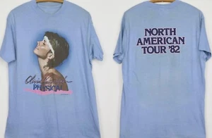 Vintage Olivia Newton John Physical Tour Shirt 2 Seiten hellblau S-5XL - Bild 1 von 6