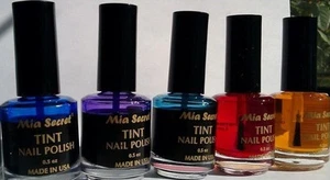 Mia Secret - Tinte de uñas - Color transparente esmalte de uñas para vitrales y efecto velo - Imagen 1 de 7