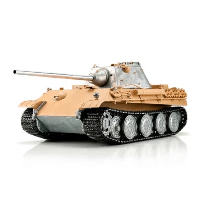 1:16 Torro German Panther Ausf F RC Tank 2.4GHz Infrared Metal Edition Unpainted - Image 1 of 4