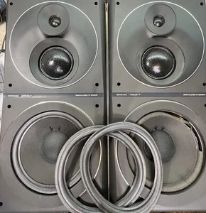 2x Surrounds for B&O Beovox S35-2_S40_S50_S80_S80.2_S120_MC1202_MC120.2_M150.2 - Picture 1 of 3