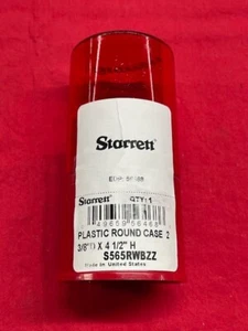 Estuche redondo de plástico rojo Starrett S565RWBZZ SOLO para juego de punzones de pines de accionamiento 565 - Imagen 1 de 5