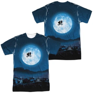 E.T. The Extra Terrestrial "Across The Moon" T-Shirt - Picture 1 of 11