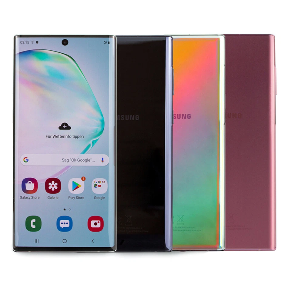Samsung Galaxy Note 10 256 GB Aura Pink - Dual Sim *Gut* DE Händler - Bild 1 von 1