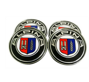 4x 68mm for Alpina Badges Logo Wheel Center Caps Hubcaps Rim Caps Emblems