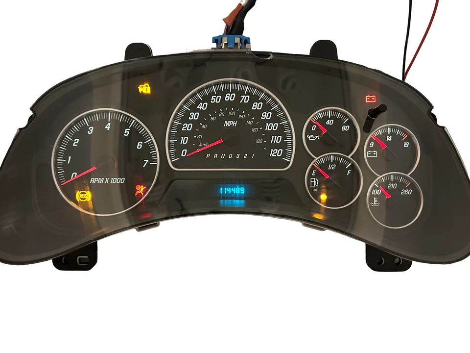 Speedometer Instrument 06 07 08  Envoy-Isuzu Ascender REBUILT 114,489 Miles - Image 1 of 3