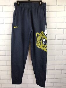 New Nike University of Michigans Men's Fleece Pants Size S DJ7048-419