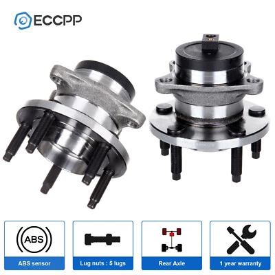 Conjunto de 2 cojinetes de cubo de rueda tracción trasera para Ford Edge Lincoln MKX 2007 2008 Foto 1 de 4