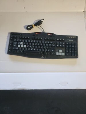 Logitech G105 Model Y-U0013 Wired Gaming Keyboard TESTED WORKS - Image 1 of 4