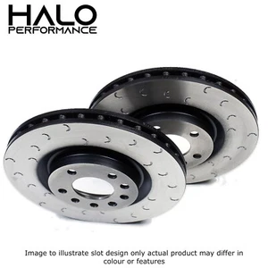 Focus ST Rear Brake Discs HALO C Hook Grooved ST 225 - Picture 1 of 4