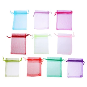 100 Pcs Cosmetic Sample Set Baby Drawstring Pocket Portable Storage Pouch - Picture 1 of 12