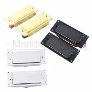Noiseless Mini Guitar Pickup Set Bridge and Neck for LP - Picture 1 of 11