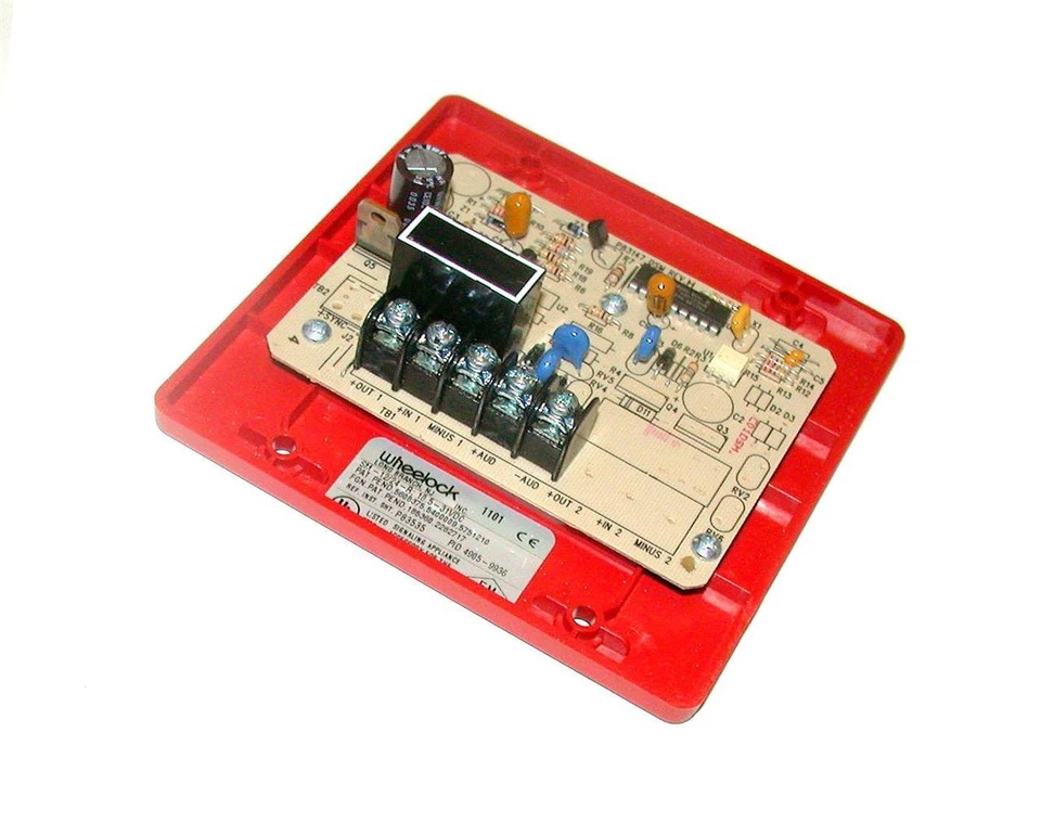 NEW WHEELOCK   DSM 12/24-R  108006  RED SYNCHRONIZATION MODULE - Image 1 of 1