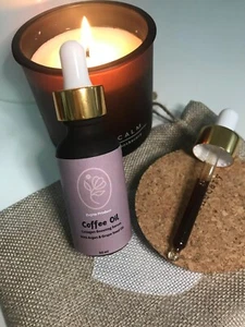 Coffee Serum Beans for Skin and Hair Care .Collagen Boosting Serum With Argan - Picture 1 of 5