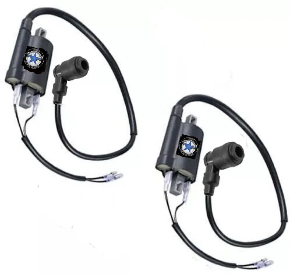 2 件 IGNITION COIL 适用于川崎骡子 2510 KAF620A 4x4 1993-2000 — 第 1/3 张图片