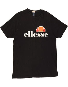 ELLESSE Mens Graphic T-Shirt Top XL Navy Blue Cotton BY06 - Picture 1 of 3
