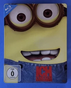 Despicable Me Blu-Ray + 3d Blu-Ray Steel Book- Rare. Region Free Import. - Picture 1 of 3