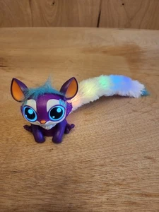 Mattel Lil' Gleemerz Toy Loomur Purple Interactive Talking Light Up 5" Furry Pet - Bild 1 von 9