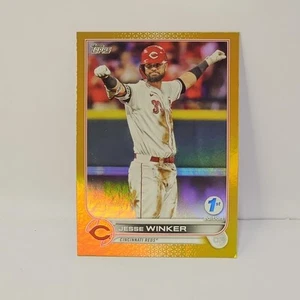 2022 Topps Series 1 1st Edition Jesse Winker Gold Foil - Bild 1 von 2