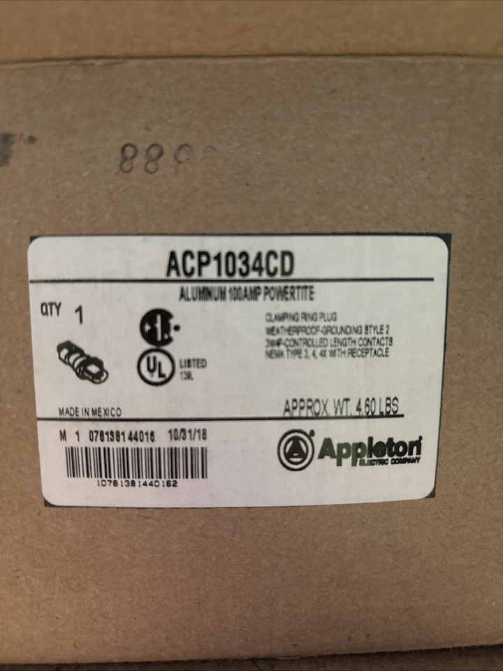 Appleton - ACP1034CD - 100A Foto 1 de 1