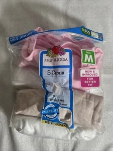 Fruit of the Loom Girl's Spin Cami Assorted (4 Pack) - Assorted Medium - Picture 1 of 2