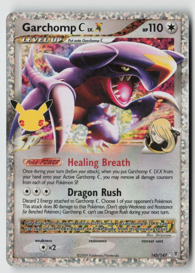 Garchomp C Lv.X 145/147 Celebrations: Classic Collection for