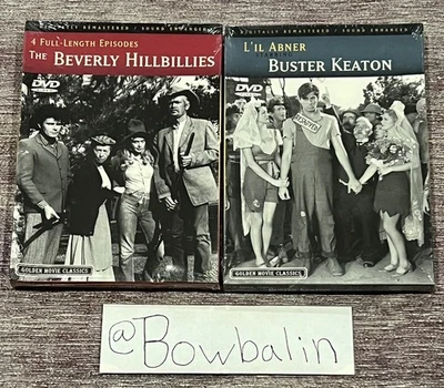 Golden Classics (DVD Set) L’il Abner - Buster Keaton & Beverly Hillbillies - New - Image 1 of 4