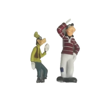 Disney Cruise Line Sailor Goofy Saluting 4” PVC Figure + one smaller - Picture 1 of 8