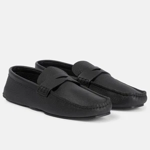 Mocasines KHAITE Billy en Cuero Guijarro Negro Talla 40 / EE. UU. 10 - Imagen 1 de 11