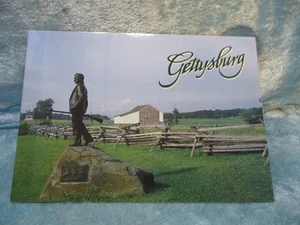 Postal del Parque Nacional Militar de Gettysburg de la Guerra Civil - Imagen 1 de 2