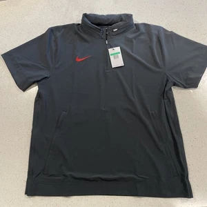 Herren Nike Fußball 1/4 Reißverschluss SS schwarz Kapuzenpullover DV6755-013 Größe XL - Bild 1 von 6