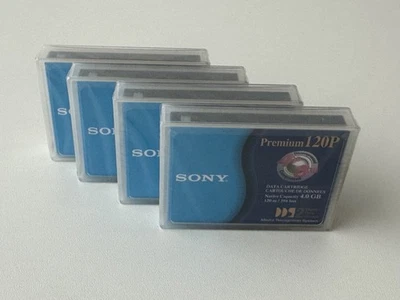 4x Sony Premium 120p 4GB Data Cartridge "NEU / NEW" - Bild 1 von 3