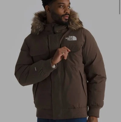 Abrigo de invierno North Face McMurdo Bomber 600 plumón aislado marrón carbón para hombre 3XL Foto 1 de 4