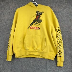 Marvel Shang Chi And The Legend Of The Ten Rings Hoodie Mens XXL 2XL Yellow