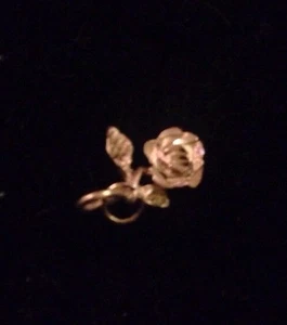 14K Rose Charm A8 - Bild 1 von 12