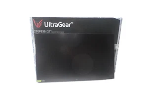LG UltraGear 27GP83B-B 27" QHD IPS Monitor, Black READ - Picture 1 of 16