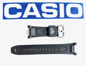 Genuine Casio Replacement Band Sports PRG240 PRG40 Black Resin Strap Protrek - Picture 1 of 2