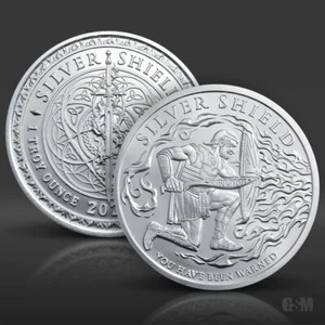 1 oz You Have Been Warned BU Silver Round 2025 .999 fine Silver Bullion - Picture 1 of 3