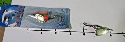 Blue Fox Super Vibrax 1, 1 3/8" de largo y Blue Fox Super Vibrax 2, 1 1/2" de largo-sin usar Foto 1 de 4