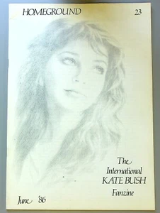 Homeground #23 ~ KATE BUSH International Fanzine  June 1986 - Picture 1 of 2