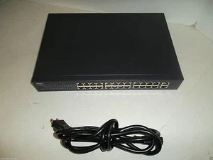 Dell PowerConnect 2324 Gigabit 24-Port Fast Ethernet Switch 1000Mbps Wired TJ657 - Picture 1 of 8