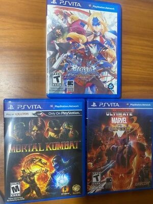 3 More Fighting Playstation PS Vita Games Lot LN -tested- Please READ - Image 1 of 4