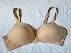 Soma Bra Embraceable Women's 40C Beige Wire Free Adjustable Everyday Comfort - Picture 1 of 6