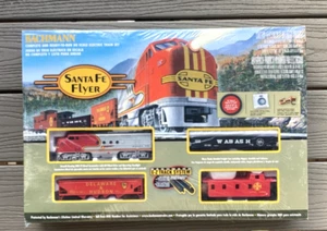 BACHMANN 1/87 HO SANTA FE FLYER CANYON CHIEF FREIGHT TRAIN SET ITEM # 00647 F/S - Bild 1 von 16
