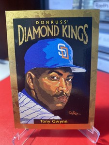 1996 Donruss Diamond Kings MLB Tony Gwynn DK-9 Limited Edition PADRES