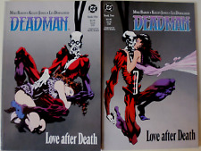 DEADMAN : LOVE AFTER DEATH. 2 ISSUE MINI SERIES. DC COMICS 1989. HIGH GRADE